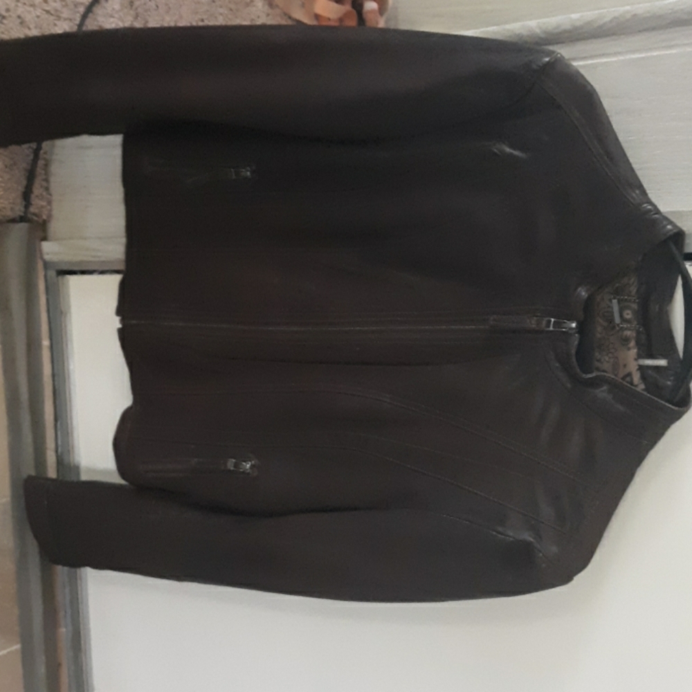 Leather jacket